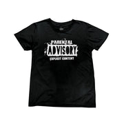 Parental Advisory, Explicit Content Baby Tee