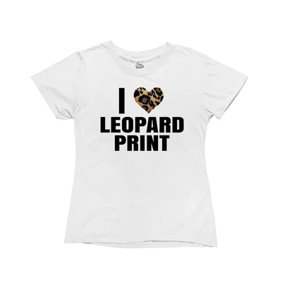 Leopard Print Graphic Tee
