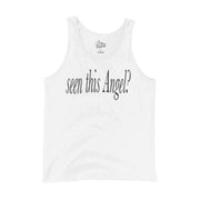 Seen This Angel? Unisex Tank Top